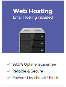 Domain hosting plan - Basic package